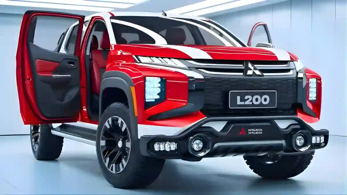 2026 Mitsubishi L200, Mitsubishi L200 pickup, L200 2026 specs, Mitsubishi pickup truck, L200 diesel engine, Mitsubishi L200 features, off road pickup truck, Mitsubishi truck review, L200 interior technology, Mitsubishi auto news, rugged pickup truck 2026, Mitsubishi L200 performance.